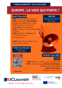 Affiche Colloque eunmute