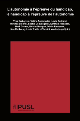 Book cover L’autonomie à l’épreuve du handicap, le handicap à l’épreuve de l’autonomie